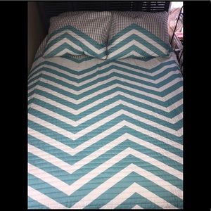 Chevron Bed Spread.  :)